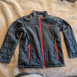 Columbia omni-heat zip up puffy jacket